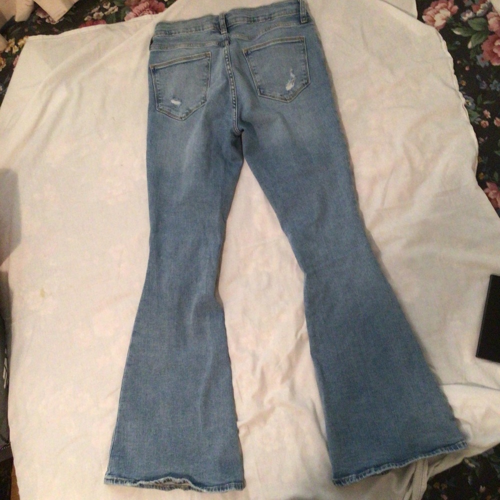 Preowned Arizona Low Rise Jeans S4 Flare - Picture 5 of 7